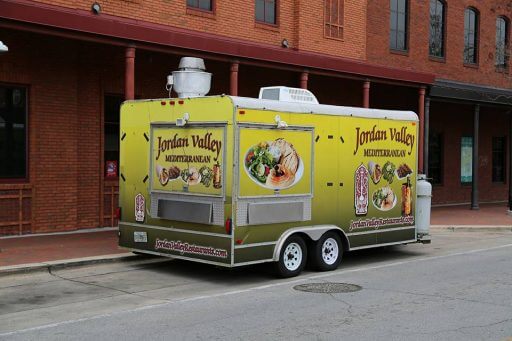 Jordan Valley Mediterranean Food Truck at Gallery Night Pensacola