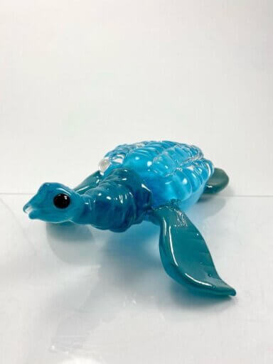 An example of the glass artwork Luke Baldwin Glass will bring to Gallery Night.
