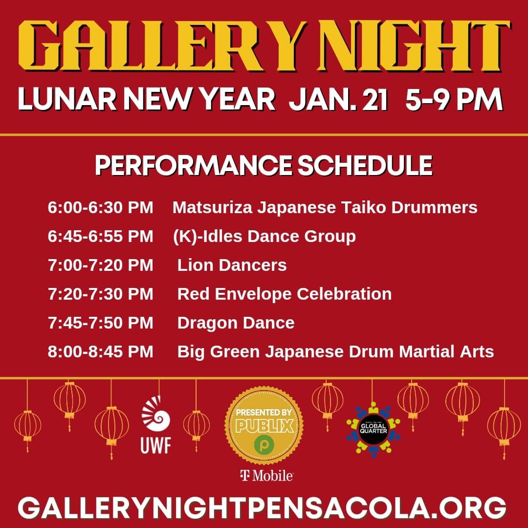 Stages & Performers in Downtown Pensacola Gallery Night Pensacola